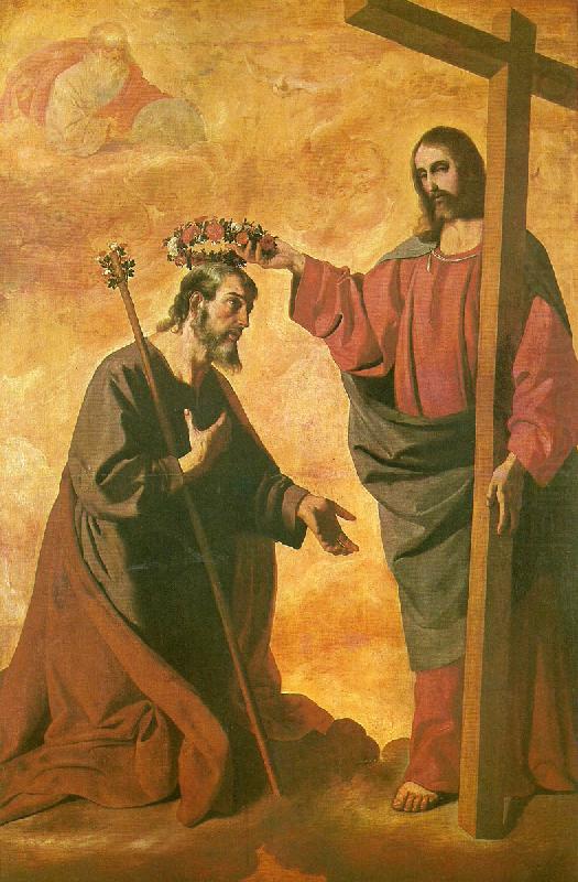 Francisco de Zurbaran the coronation of st.joseph oil painting picture